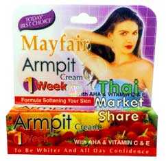 รูปภาพของ Mayfair Armpit Cream 30g เมแฟร์ อาร์มพิต ครีมทารักแร้ขาว